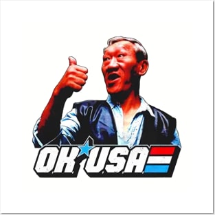 OK USA Posters and Art